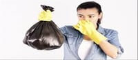 How to stop the dustbin smell in the house?